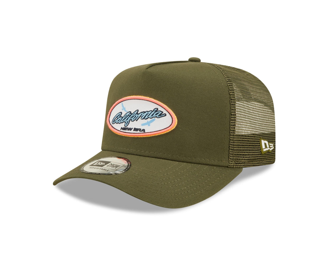 New Era A-Frame Trucker Caps verstellbar Mesh Sommer Baseball Einheitsgrösse Einheitsgrösse #1-33151