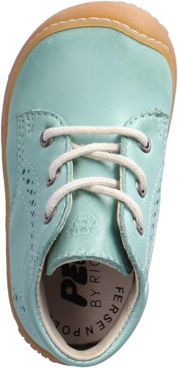 PEPINO Ricosta Mädchen und Jungen Stiefel KELLY,Kinder Boots,WMS:Mittel 18 EU Grün 520, 18 EU Grün 5