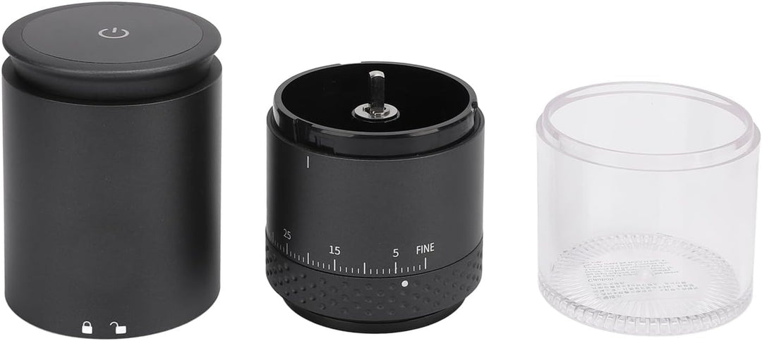 Cuifati Tragbare Electric Burr Coffee Mühle mit 38 Einstellbaren Einstellungen, USB -wiederaufladbar