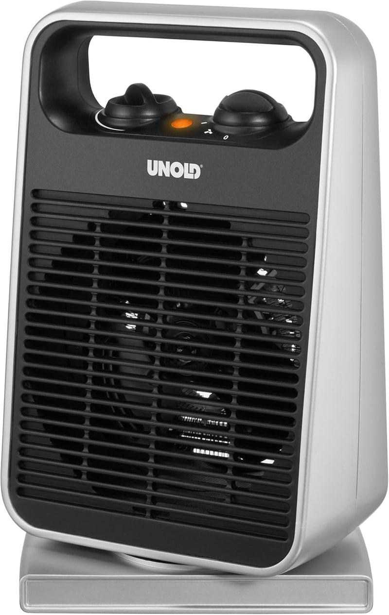 Unold 86116 Heizluefter Schwarz, Silber