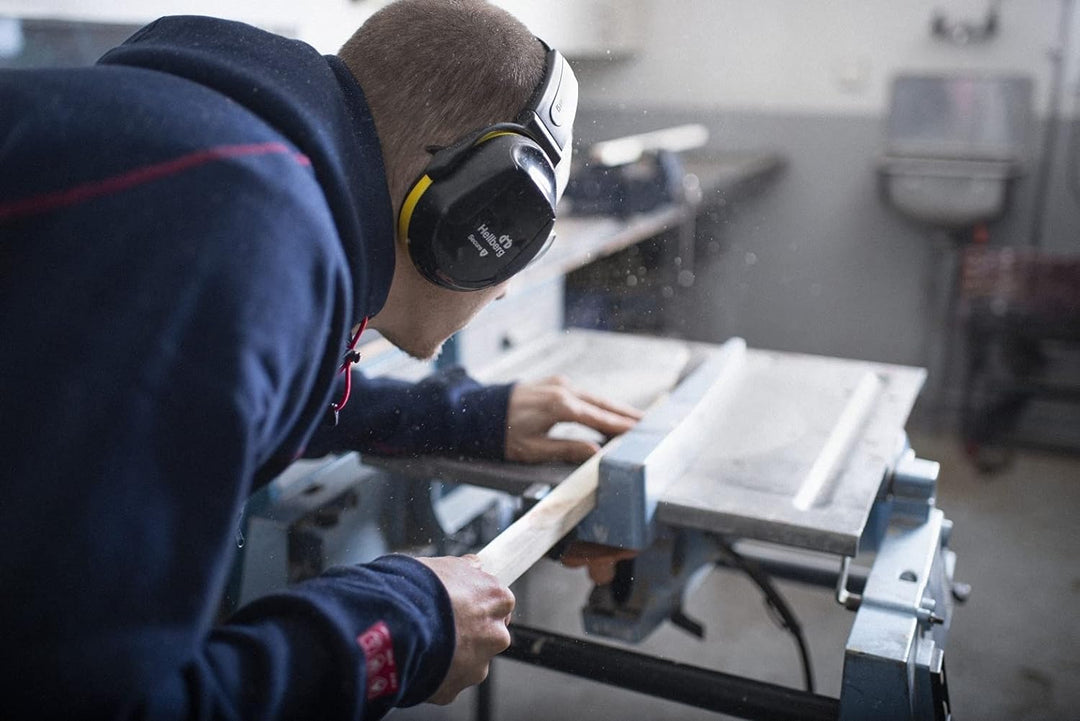 HELLBERG SAFETY Kapselgehörschutz Faltbar Secure 2, 41502-001, Professioneller Gehörschutz für mittl