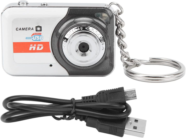 HD Videokamera mit Bewegungserkennung, USB Recorder bis 32 GB Speicher, Schlüsselanhänger Design für