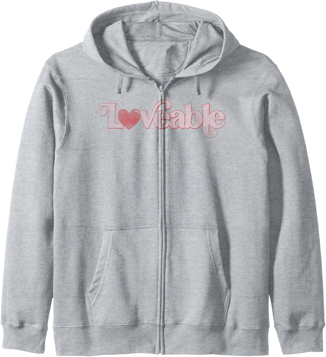Trendy Loveable Heart Kapuzenjacke