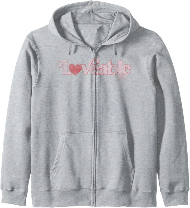 Trendy Loveable Heart Kapuzenjacke