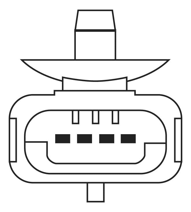 Bosch 0258006046 - Lambdasonde mit fahrzeugspezifischem Stecker