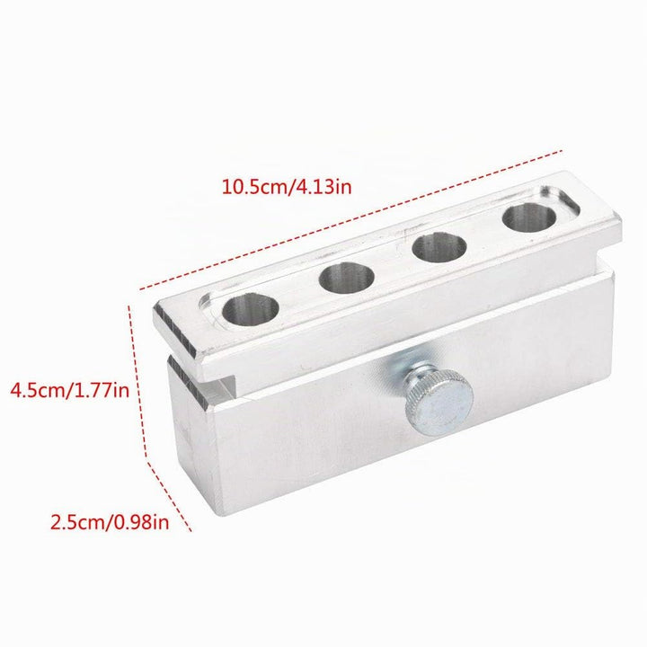 DIY Lippenstiftform, Lippenbalsam machen Tool Kit Set, 4 Kavitäten DIY Lippenstiftform Aluminiumlegi
