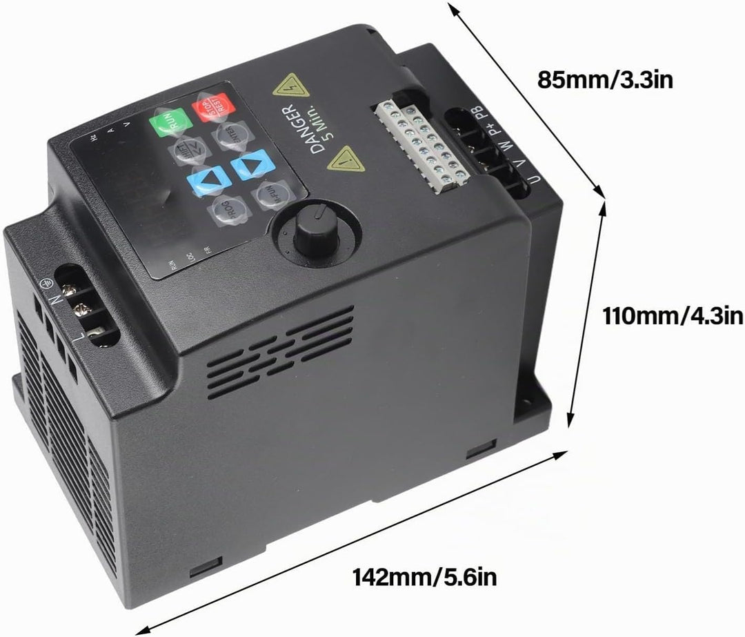 SKI780 Mini VFD 220 V Frequenzumrichter Einphasen-Wechselstrom f¨¹r 3 Phasen Drehstrommotoren (220VA