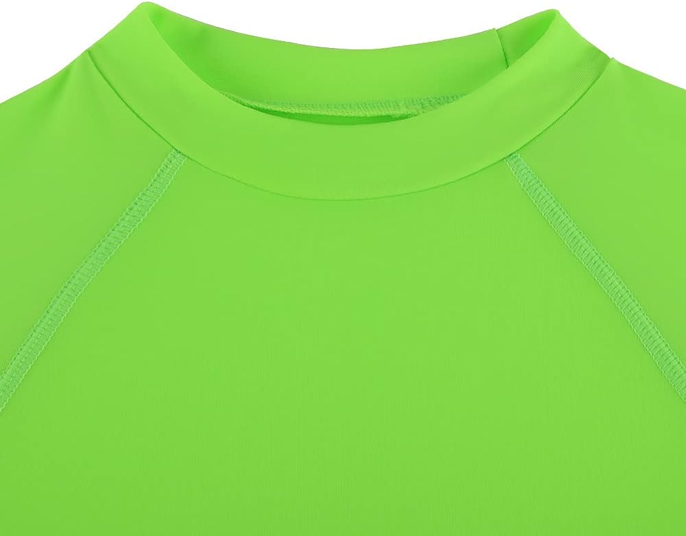 TIZAX 2 Stück Kinder UV Shirt Kurzarm Jungen Badeshirt Schwimmshirt Schnelltrocknend UPF 50+ Sonnens