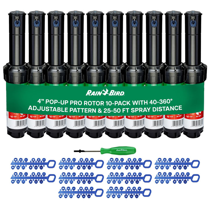 Rain Bird 5000 Serie Rotor-Sprinklerkopf. Modell 5004 PC, verstellbar von 40-360 Grad Teilkreis, 10,