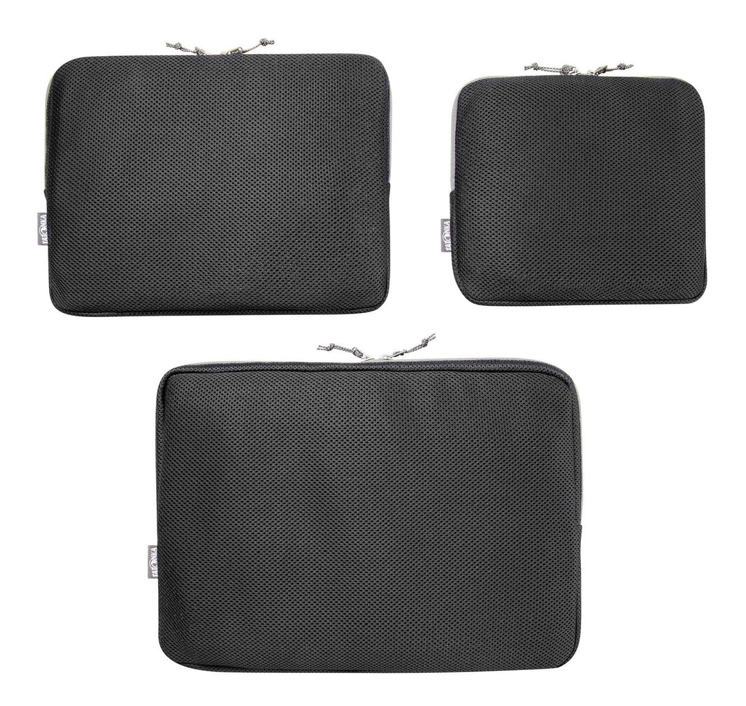 Tatonka Air Mesh Pocket Set (3 Stück) - DREI flach und leicht gepolsterte Netztaschen in DREI Grösse