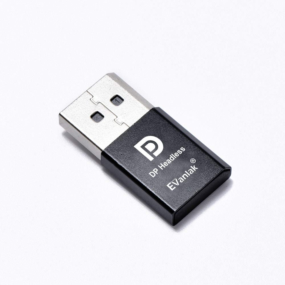 EVanlak DP Dummy Plug 3rd Generation Premium Aluminum disport Display Emulator take Advantage of a h