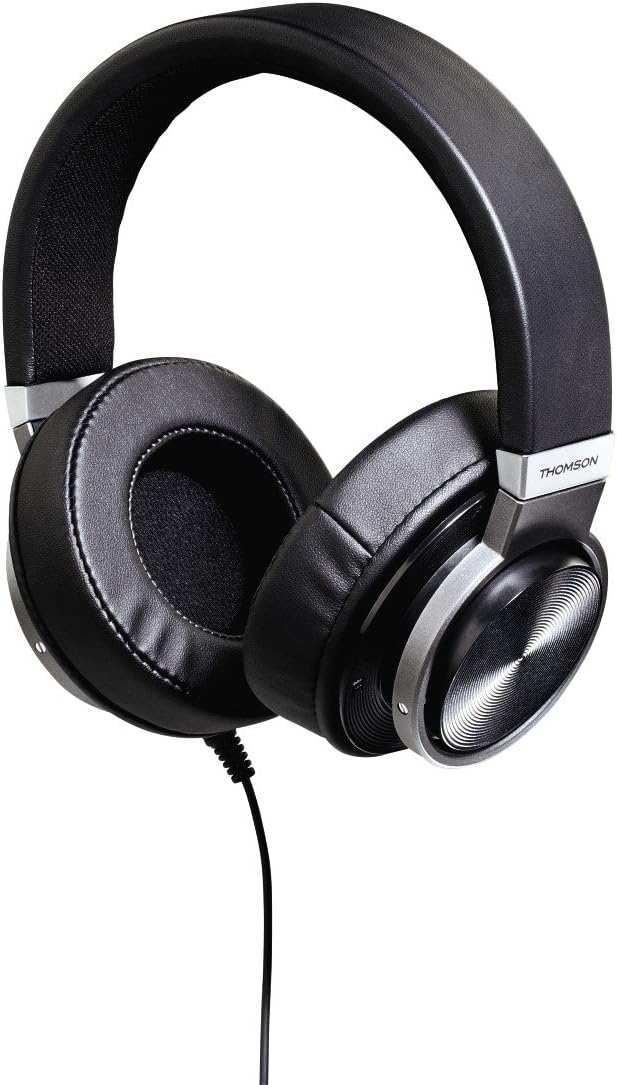 Hama hed2807 schwarz ohraufliegend Stirnband Kopfhörer – Kopfhörer (ohraufliegend, Haarband mit Drah