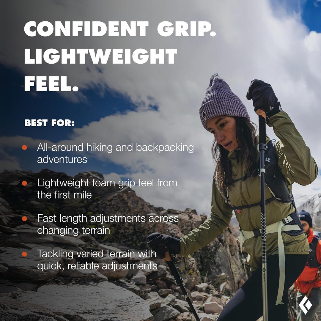 Black Diamond Trail Trekking Poles Pine Smoke