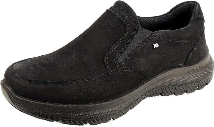 Jomos Herren Confidence Slipper 43 EU Weit Schwarz, 43 EU Weit Schwarz