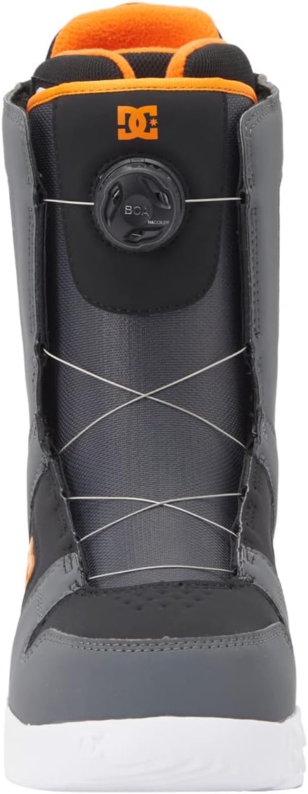 DC Shoes Phase - Boa®-Snowboardboots für Männer us 11 / uk 10 / eu 44.5 Grau / Schwarz / Orange, us