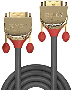 LINDY 36200 0.5m DVI-D Dual Link Kabel, Gold Line 0,5 m Gold Line, 0,5 m Gold Line