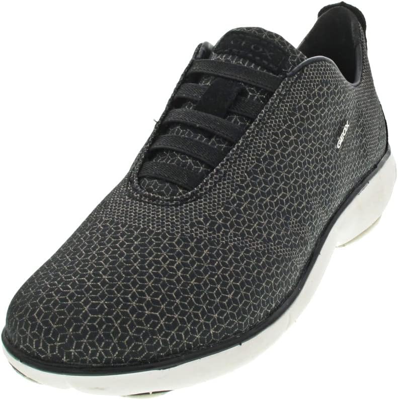Geox Mädchen D Nebula E Sneakers 36 EU Black Gun, 36 EU Black Gun