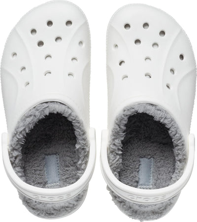 Crocs Unisex Ralen Lined Clog Holzschuh 45/46 EU White Light Grey, 45/46 EU White Light Grey