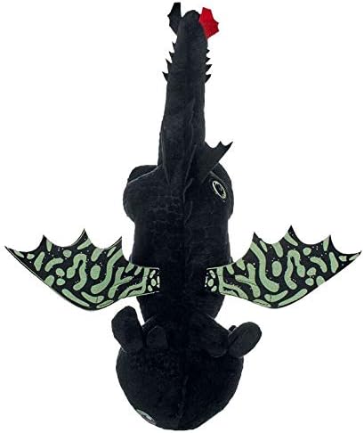 Petoske Toothless Night Fury 40cm Drachenzähmen leicht gemacht 3 Schwarz Plüsch Films How To Train Y