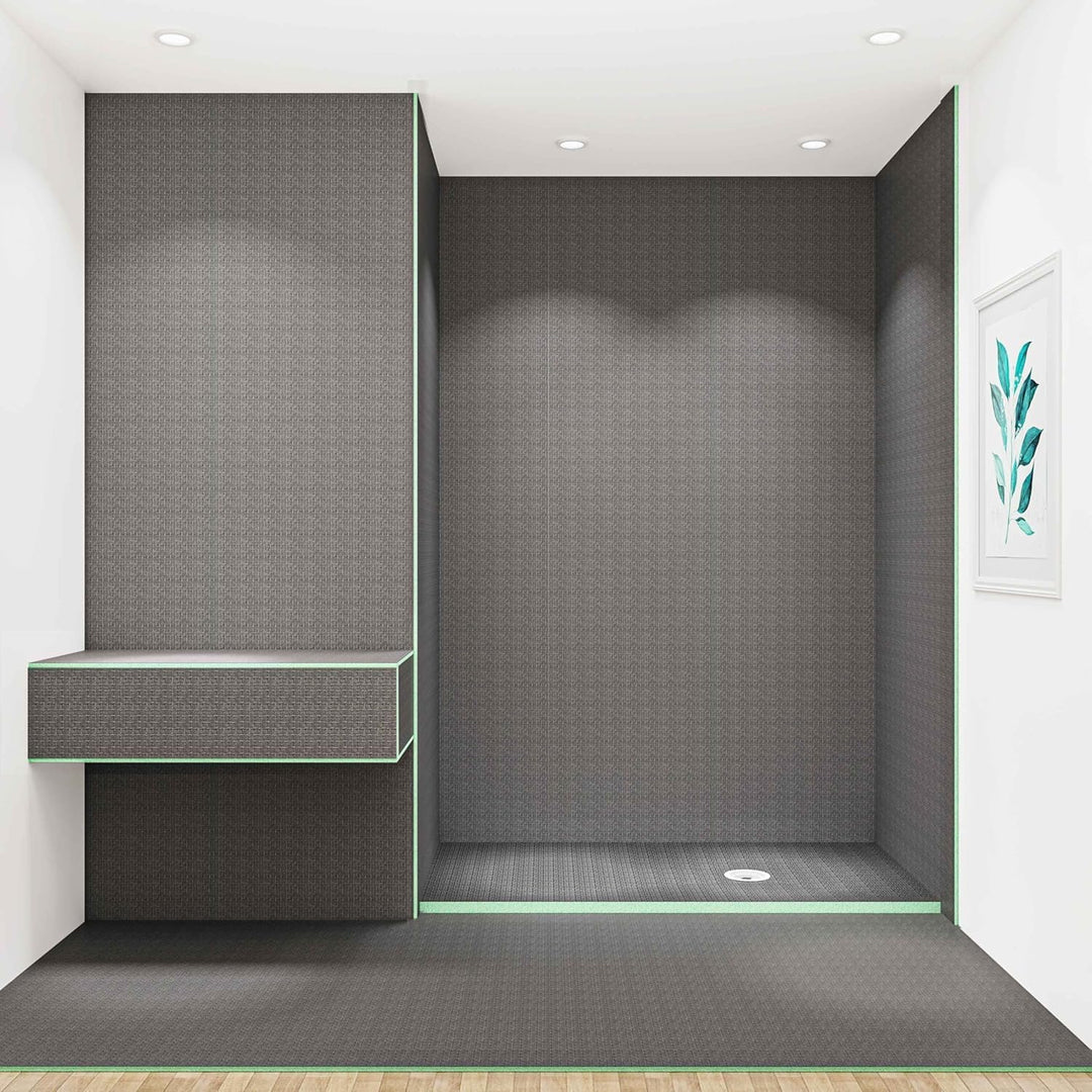 XPS Bauplatte – 2 Stück 1200 x 600 mm rd 0,54 (=1,56 m²) | wasserdichte Bauplatte für Badezimmer und