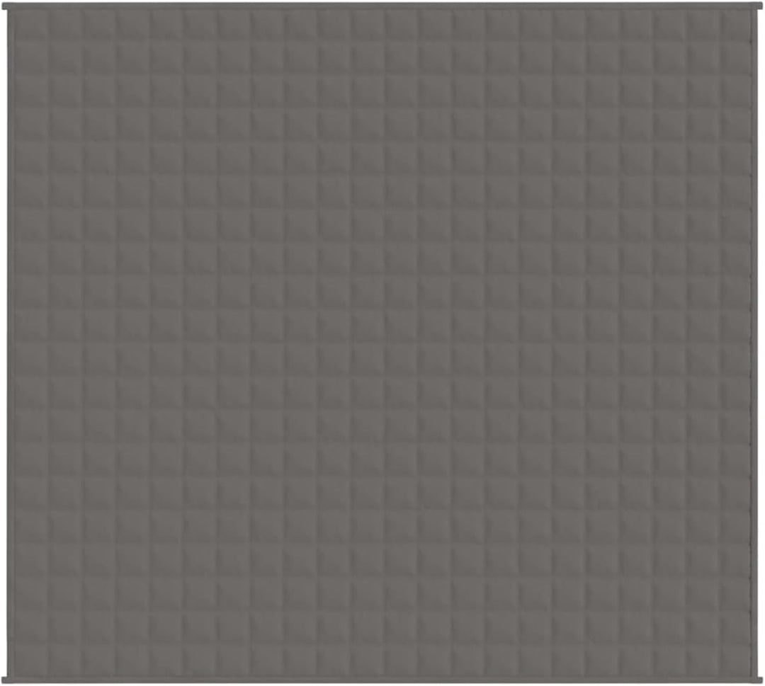 Homgoday Gewichtete Decke, Grau, 200 x 225 cm, 13 kg, Stoff, Möbel warme und bequeme Decke, hochwert