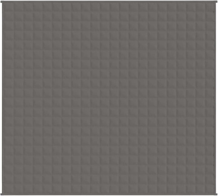 Homgoday Gewichtete Decke, Grau, 200 x 225 cm, 13 kg, Stoff, Möbel warme und bequeme Decke, hochwert
