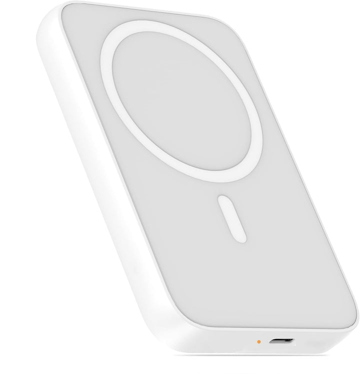 Power Bank, 10000mAh Wireless Magnetische Powerbank, 20W Schnellladefunktion USB-C In&Out Tragbarer