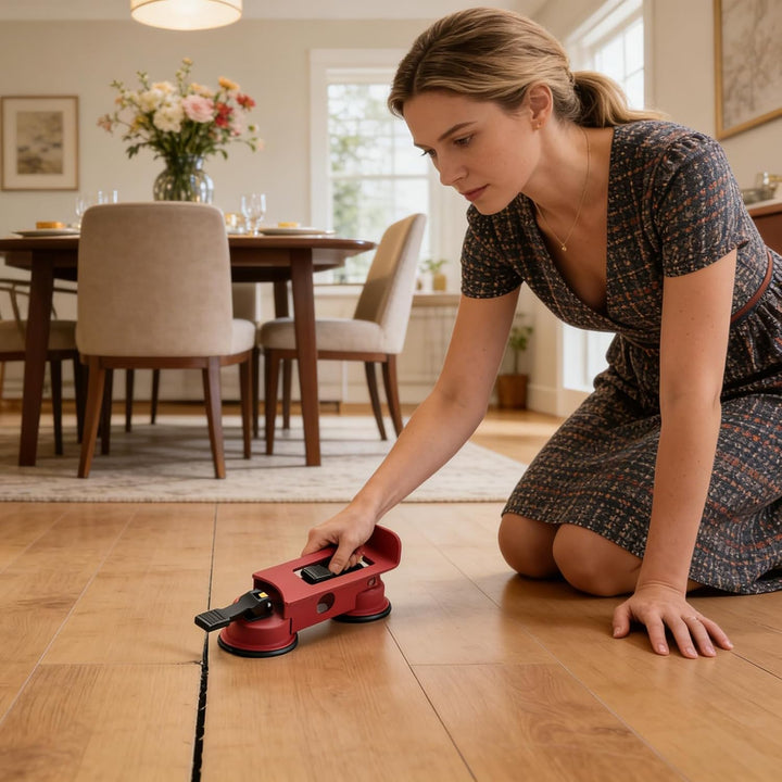 Saugwerkzeug Für Bodenlücken - Doppelklauen-Technologie Zur Effektiven Reparatur Von Laminat- &amp; Viny