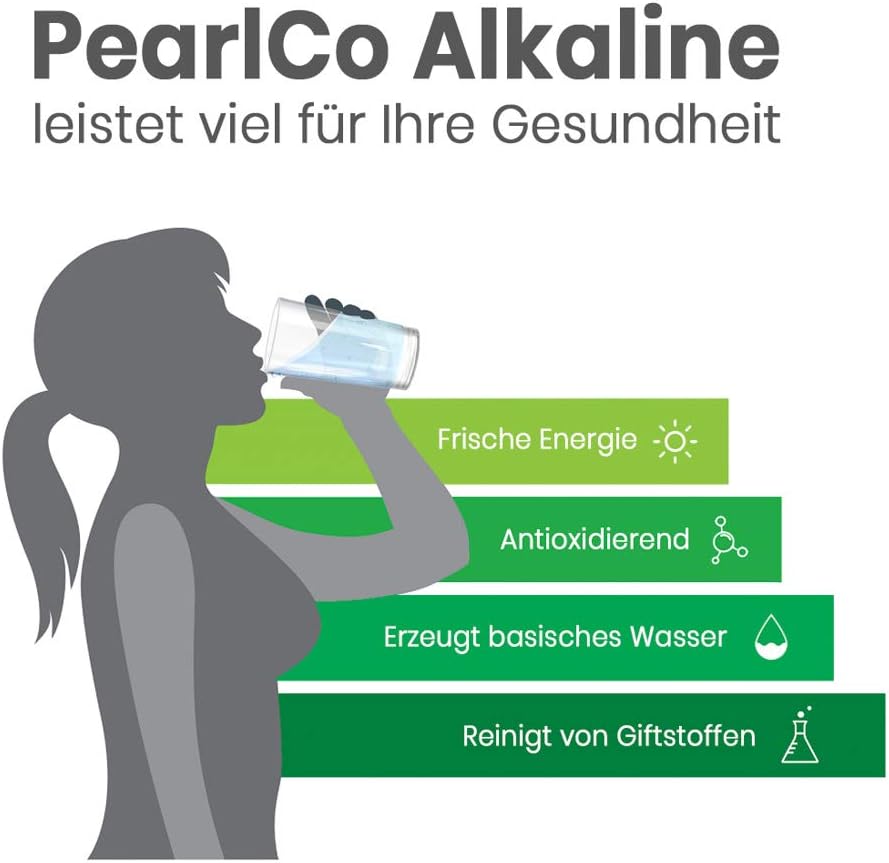 PearlCo - Alkaline Classic Pack 3 Filterkartuschen für basisches Wasser - passend zu Brita Classic B