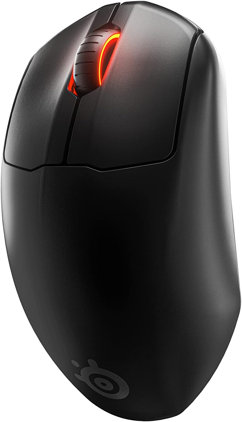SteelSeries Prime Mini Wireless - Esports Leistung Kabellose Gaming-Maus - 100 Stunden Akkulaufzeit
