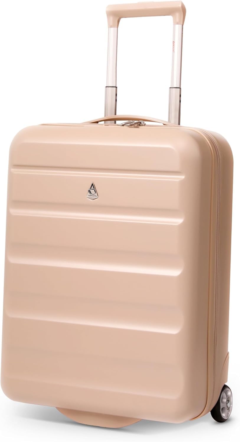 Aerolite 55x40x20cm Lufthansa Eurowings TUI SunExpress Condor Ryanair Priority 2 Rollen Leichter Har