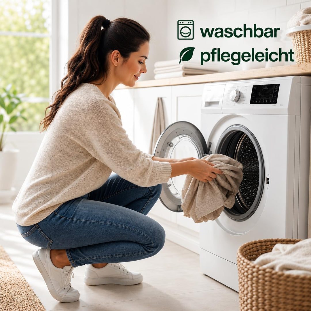 Zirbenholz Betten-Set, Set A Klimafaser, 2 x Decke 135x200 cm | Kissen &amp; Decken mit Zirbenholz, Klim