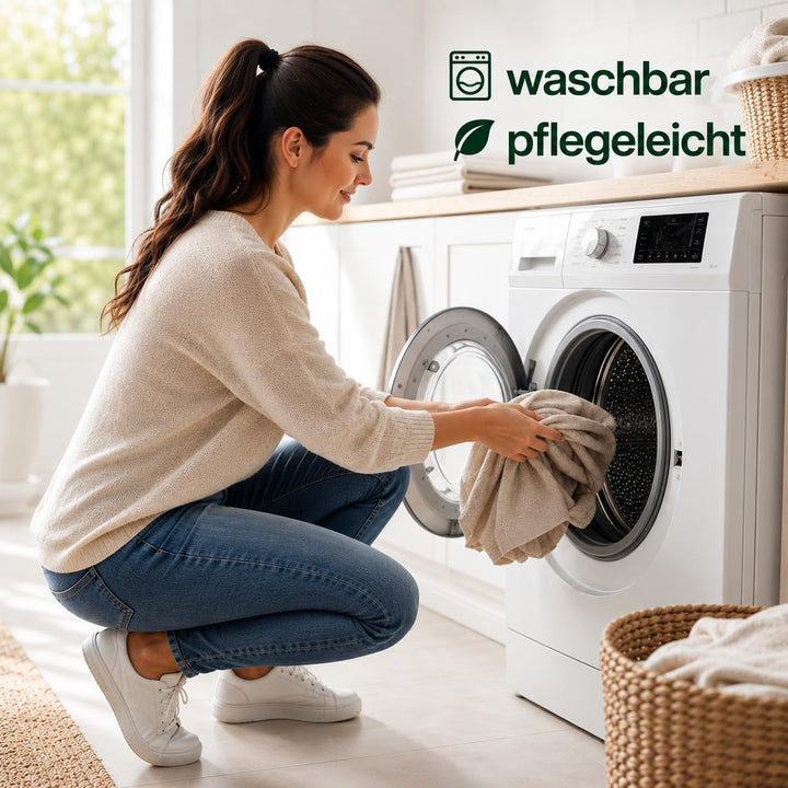 Zirbenholz Betten-Set, Set A Klimafaser, 2 x Decke 135x200 cm | Kissen &amp; Decken mit Zirbenholz, Klim