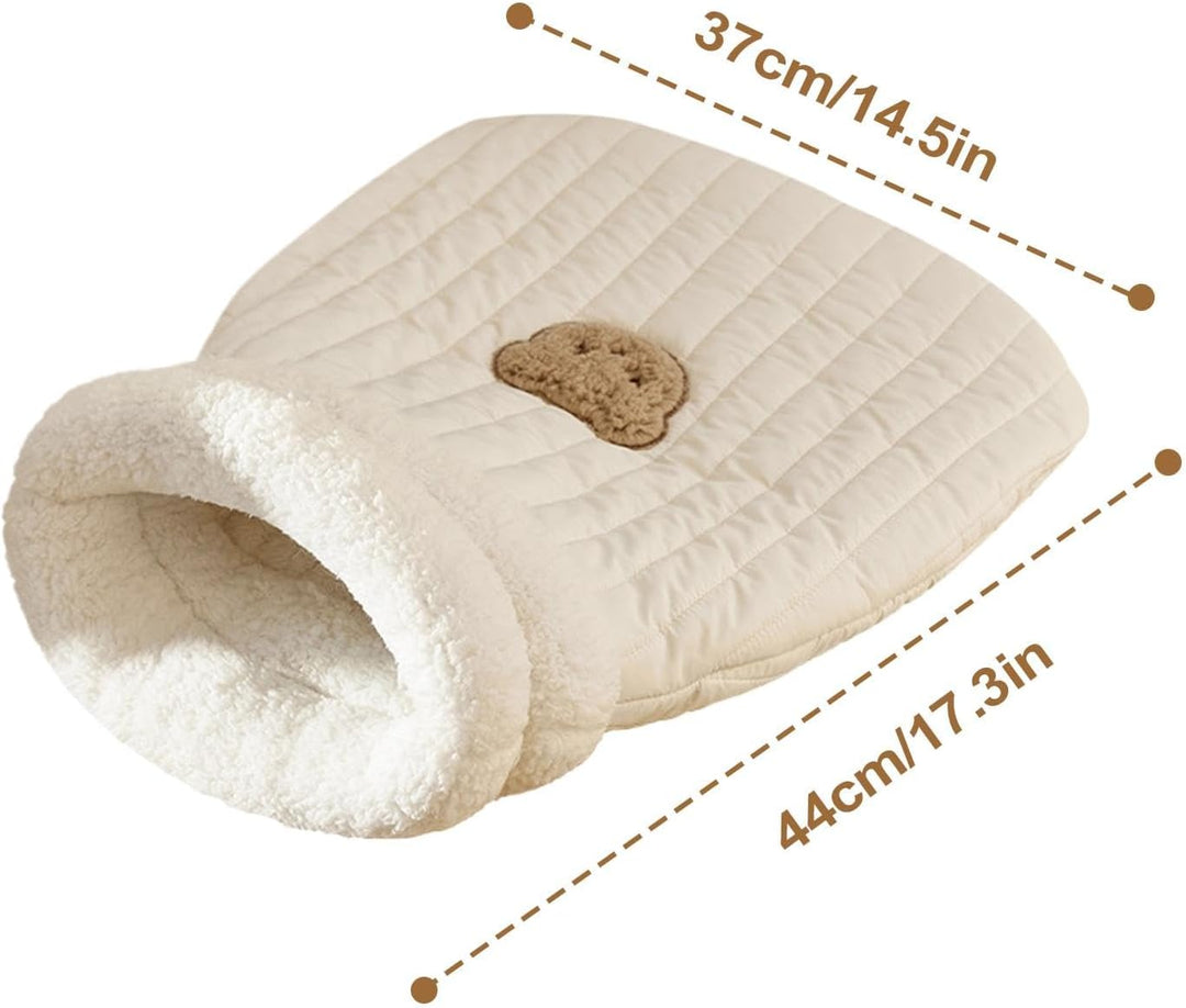 Cat Winter Sleeping Bag Warm Pet Bed, Schlafsack Für Katzen, Katzenschlafsack, Weiche Und Bequeme Ka