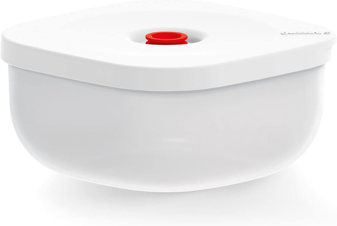 Guzzini - Kitchen Active Design, SAVE IT Vakuumbehälter Flach (L) - Weiss, 19,7x19,7xh9,7 cm | 1900