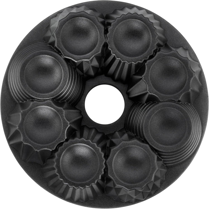 Original Kaiser Inspiration Törtchen Gugelhupfform 26 cm, Gugelhupf Backform für 8 kleine Tartes und