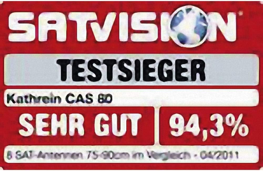 Kathrein CAS80 Offset-Parabolantenne grau, 20010027