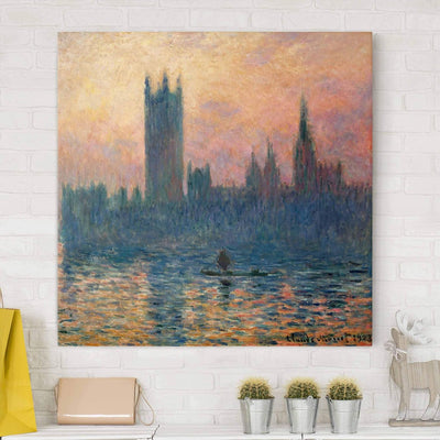 Bilderwelten Top Claude Monet Leinwandbilder Impression (Sonnenaufgang) 90 x 120cm 90cm x 120cm Clau