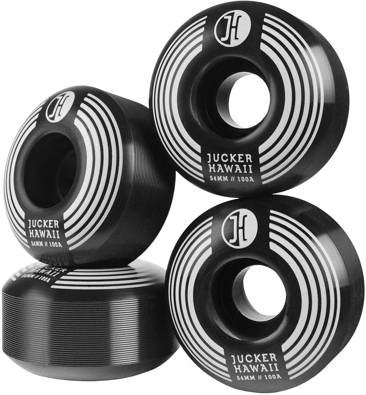 JUCKER HAWAII Skateboard NUHA in 8.25 und 8.5 - Street & Cruiser Skateboards - Ahorn mit Walnussholz