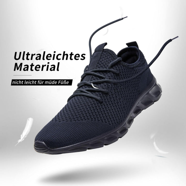 Herren Sneaker Walkingschuhe Atmungsaktiv Strassenlaufschuhe Leicht Freizeit Sportschuhe für Hallen