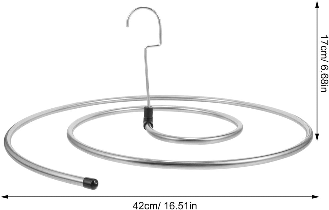 SEWACC 2 Stück Spiral-wäscheständer, Wäscheständer aus Edelstahl, Platzsparender für Bettwäsche, Dec