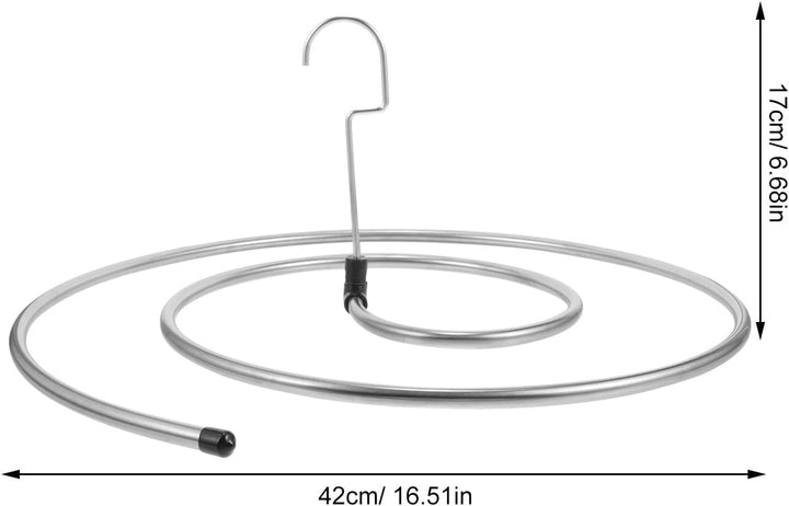 SEWACC 2 Stück Spiral-wäscheständer, Wäscheständer aus Edelstahl, Platzsparender für Bettwäsche, Dec