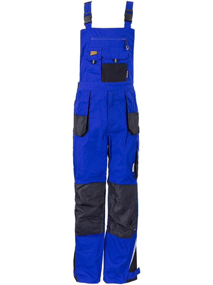 Terratrend Job 3237 , 44–7210 Grösse 44 Herren "Revolution Latzhose – Royal Blau/Schwarz Royal Blue/