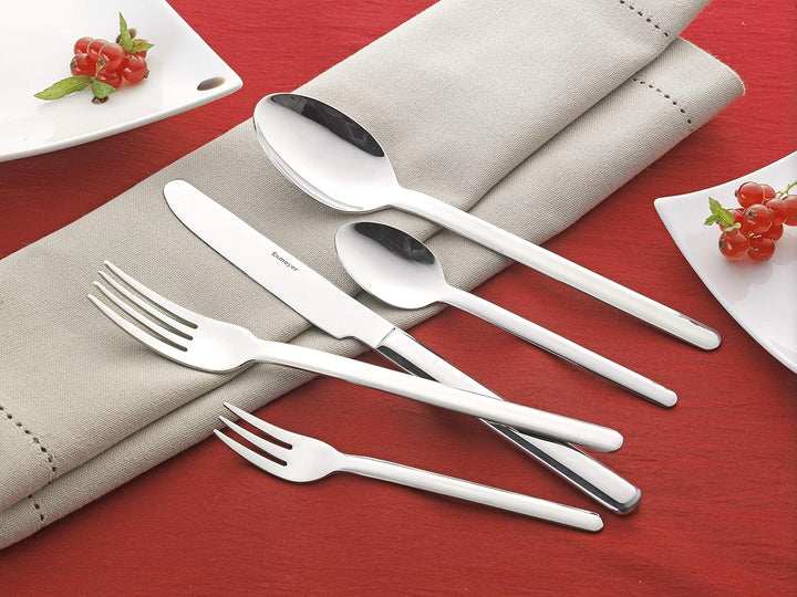 Esmeyer 250-030 Besteck-Set Bettina Hochglanz-poliert 30-teilig, Edelstahl, 22 x 7 x 6 cm