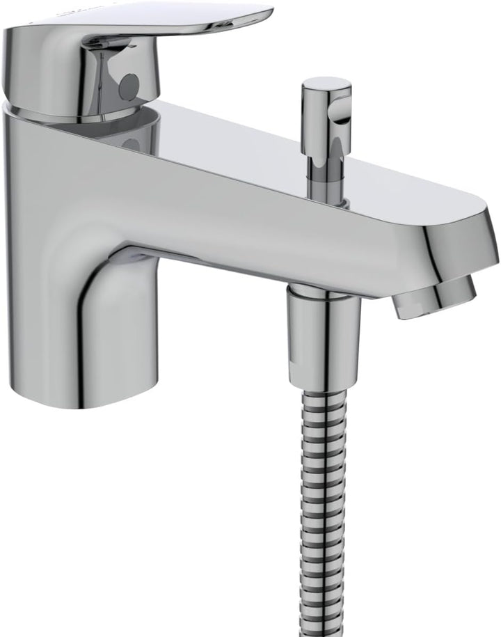 Ideal Standard B1960AA Ceraflex 1 tap Hole Brause und Wannenbatterie, Chrome, Single Lever Bath Show