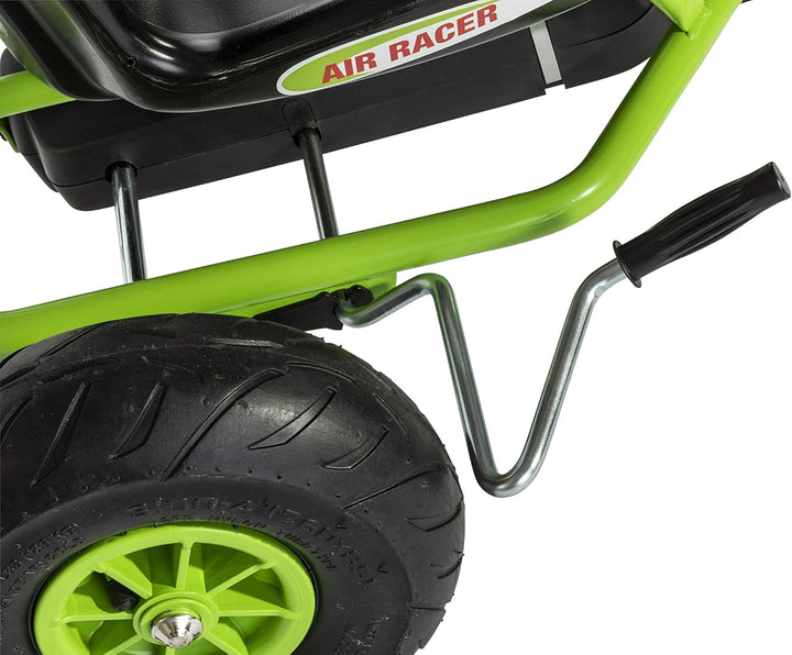 Ferbedo Go AR 8G (Gokart/Kart in schwarz/grün, mit Soundlenkrad und Luftbereifung, ab ca. 5-11 Jahre