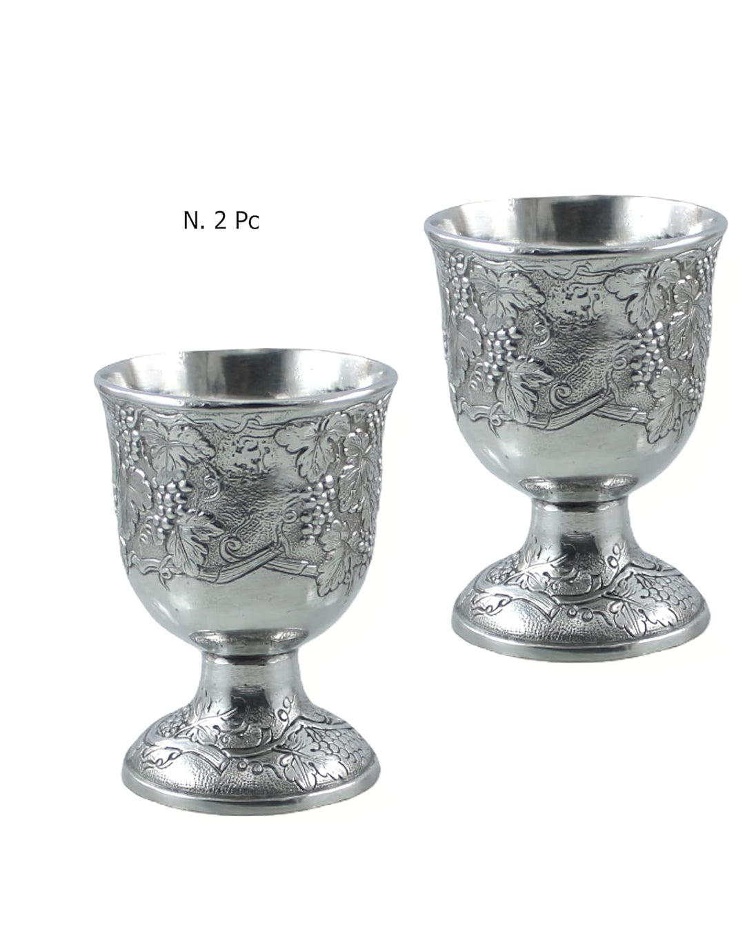 Cavagnini Italien - nein. 2 - Zinnbecher - elegante Handarbeit - alte Tradition