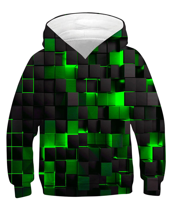 TUONROAD 3D Hoodie Kinder Jungen Mädchen Lustig Kapuzenpullover Langarm Sweatshirt Pullover 6-14 Jah