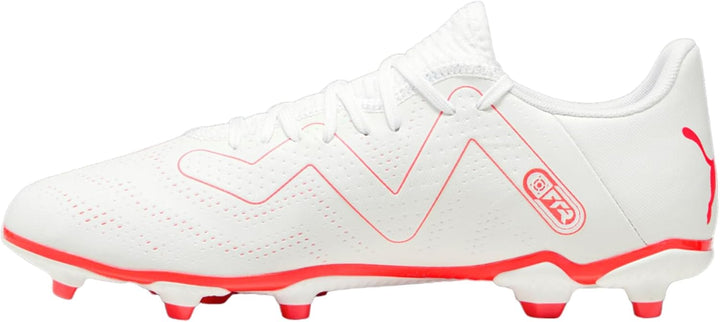 PUMA Herren Future Play Fg/Ag Fussballschuh, Puma White Fire Orchid