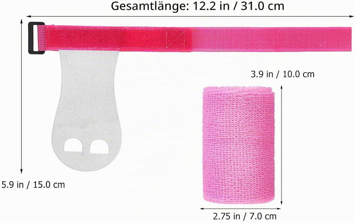 CLISPEED 4 Stück Sport-Gymnastik-Griffe Armbänder Kinder-Gymnastik-Stange Griffe Schweissbänder Gewi
